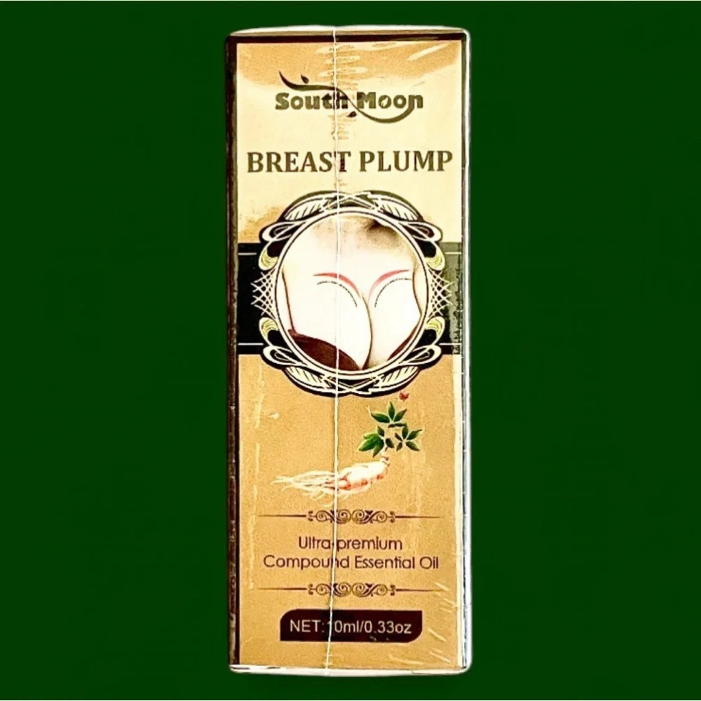 South Moon Breast Plump Essential Oil 10ml Sealed Ginseng Body Serum Beauty Skin